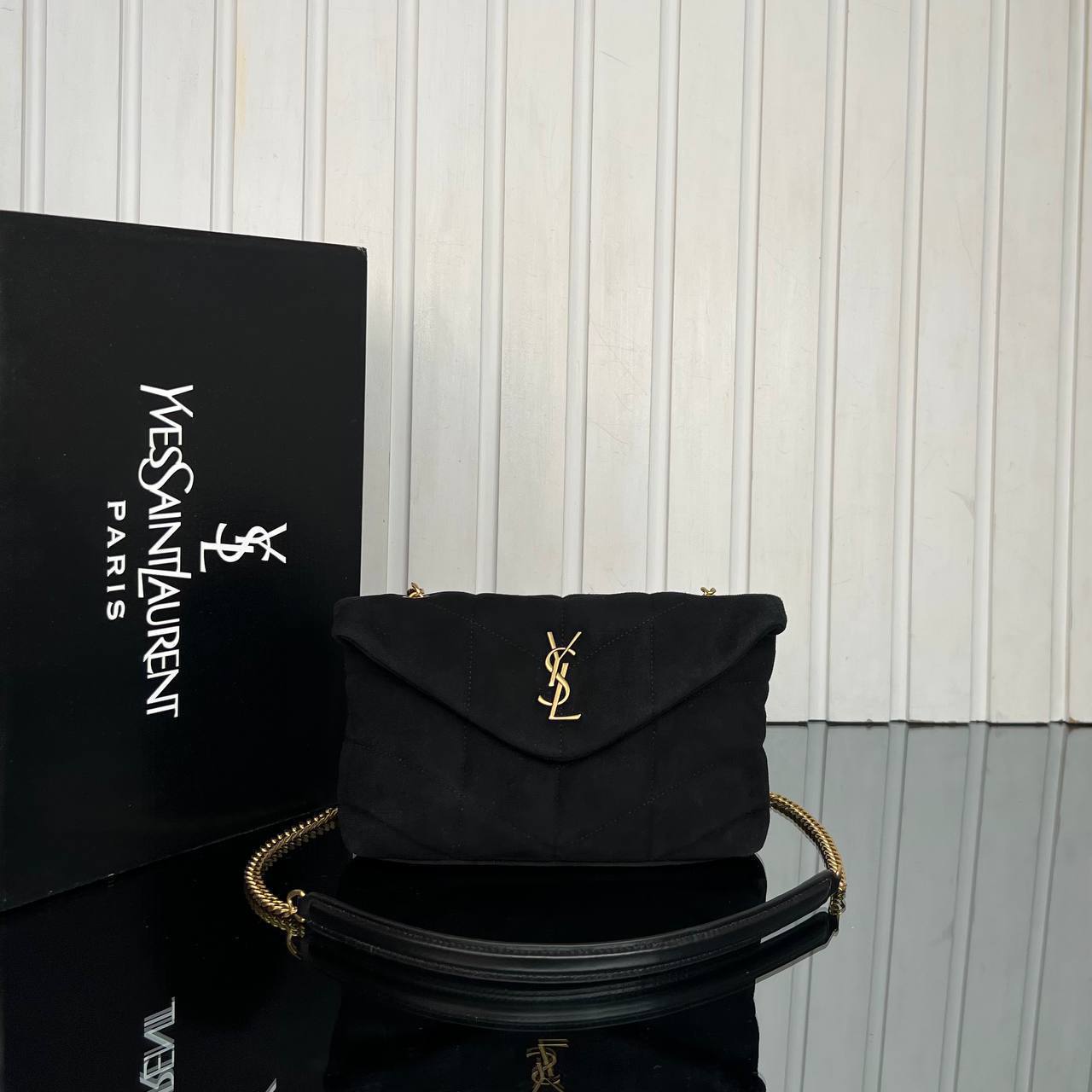 YSI - LouLou Puffer Bag Suede