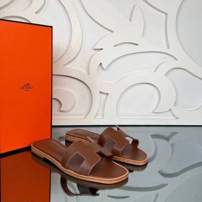 HMS - Oran Slippers (Brown)