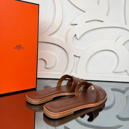 HMS - Oran Slippers (Brown)