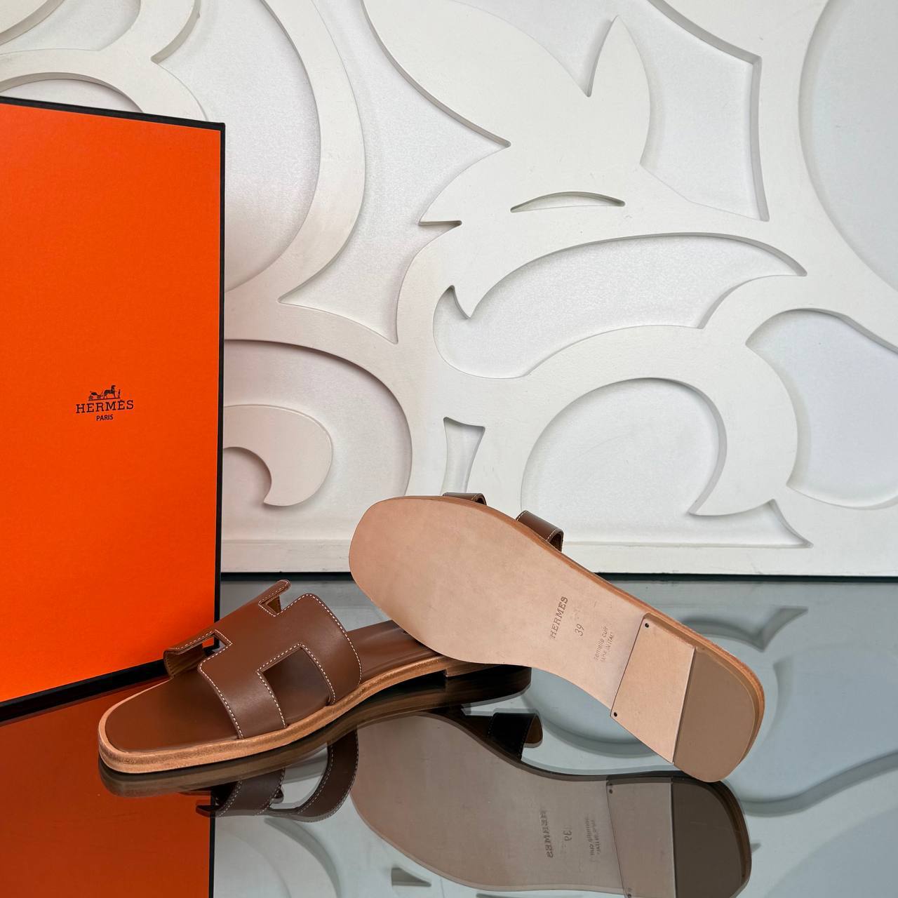 HMS - Oran Slippers (Brown)