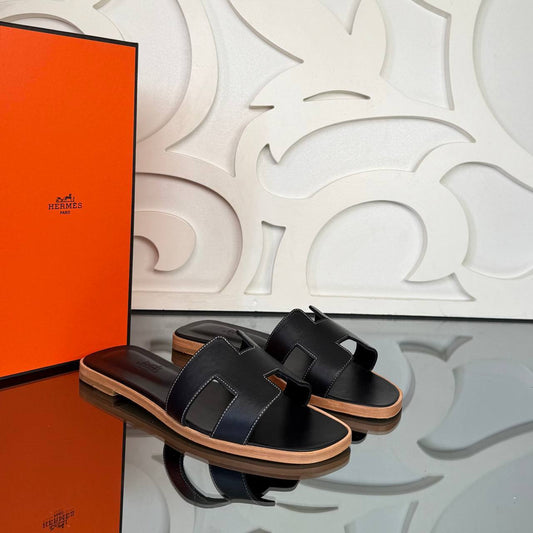 HMS - Oran Slippers (Black)