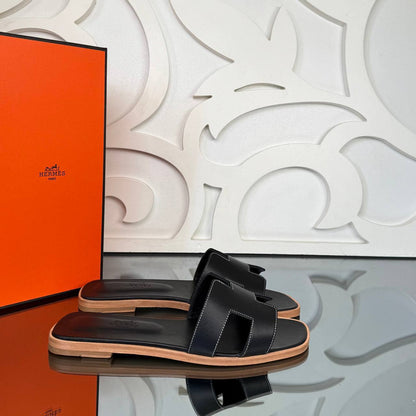 HMS - Oran Slippers (Black)