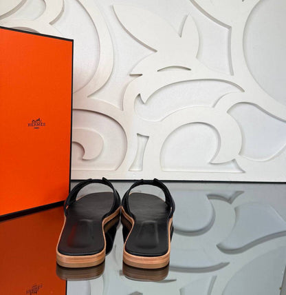 HMS - Oran Slippers (Black)