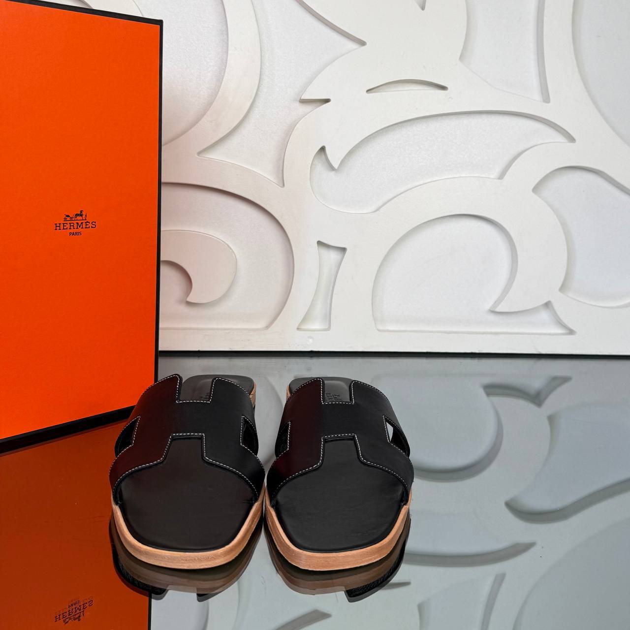 HMS - Oran Slippers (Black)