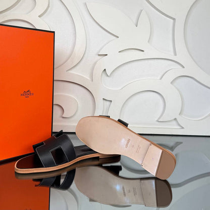 HMS - Oran Slippers (Black)