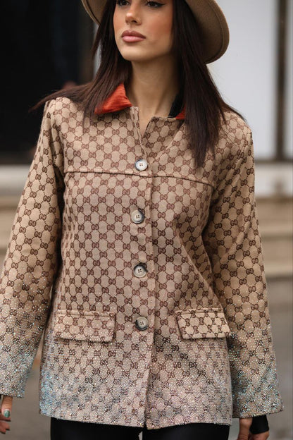 GG - Stone Patterned Coat