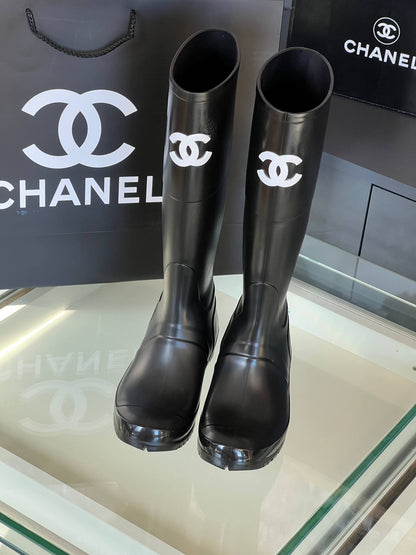 CH - Rain Leather Boots