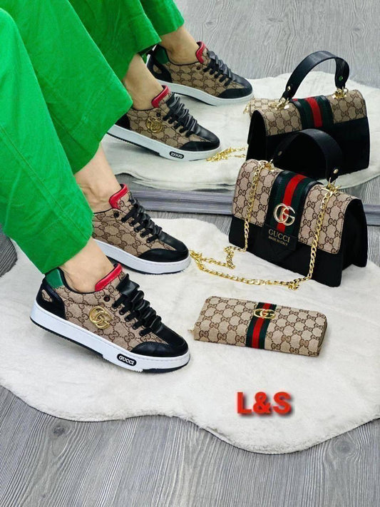 GG - Bag and Shoes and Wallet