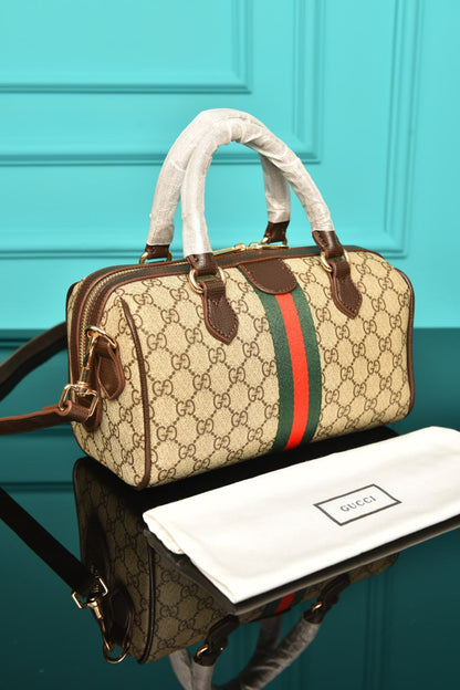 GG - Ophidia Medium Boston Bag