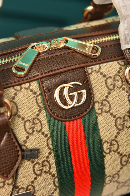 GG - Ophidia Medium Boston Bag