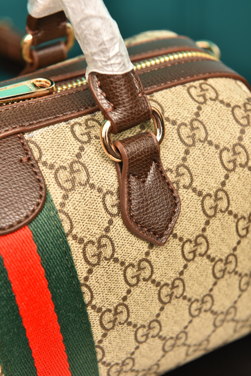 GG - Ophidia Medium Boston Bag